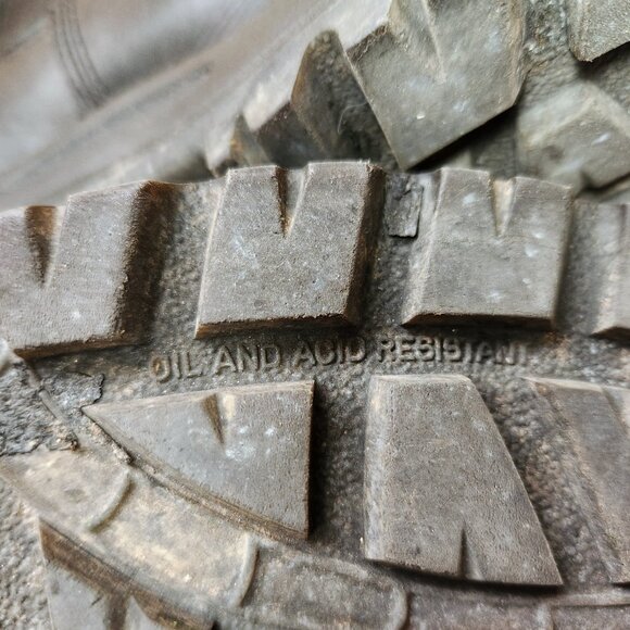 Blundstone Steel Toe Chelsea Boot Size AU 8.5 US 9.5 Oil Resistant Black Leather - Picture 11 of 14